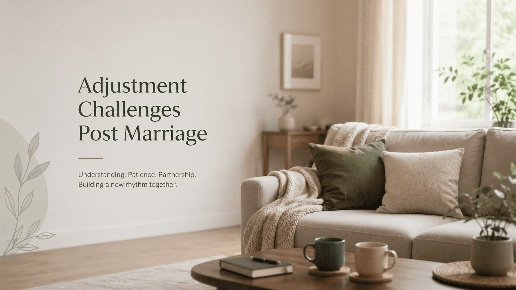 Post-Marriage Adjustment Challenges